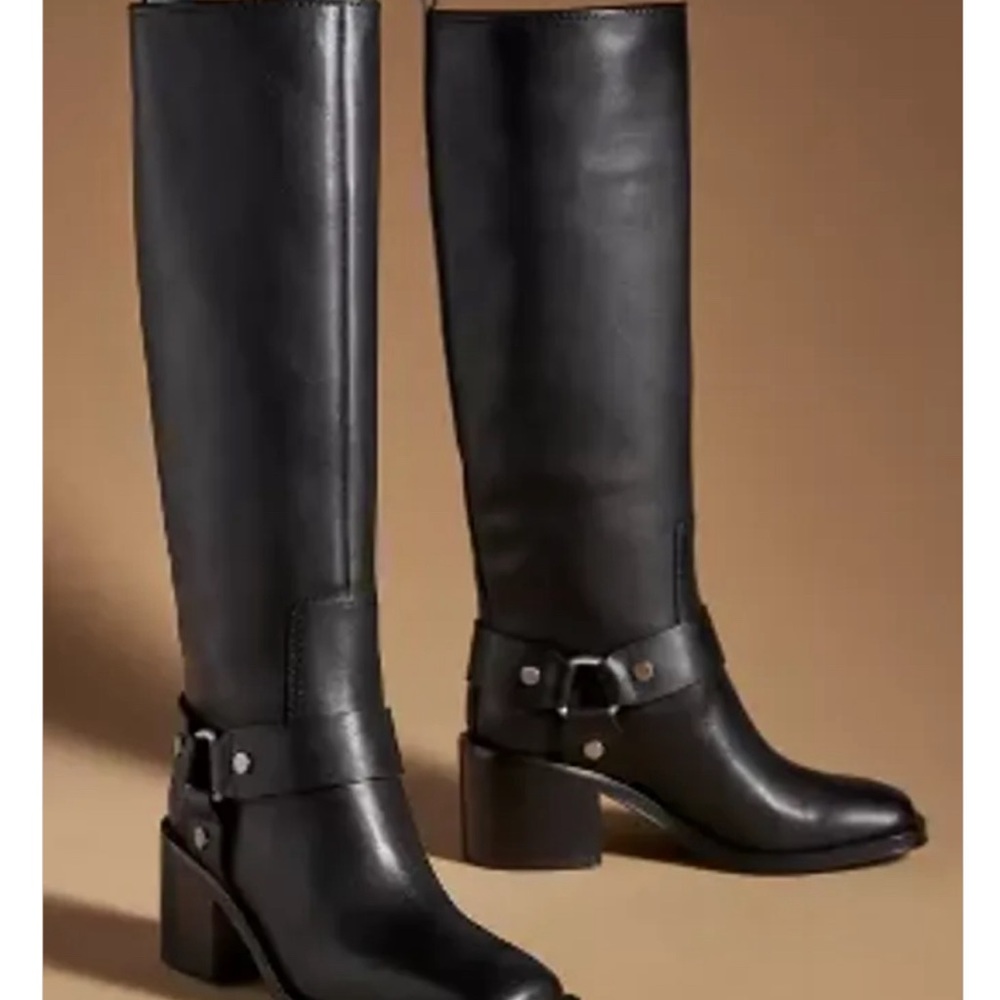 Loeffler Randall Audrey tall engineer boot